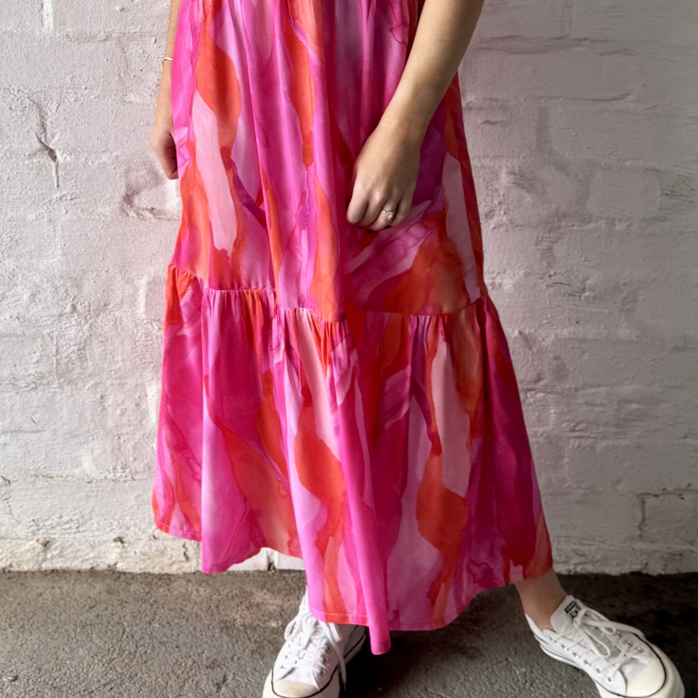 Cassie Maxi Tiered Dress - Image 3