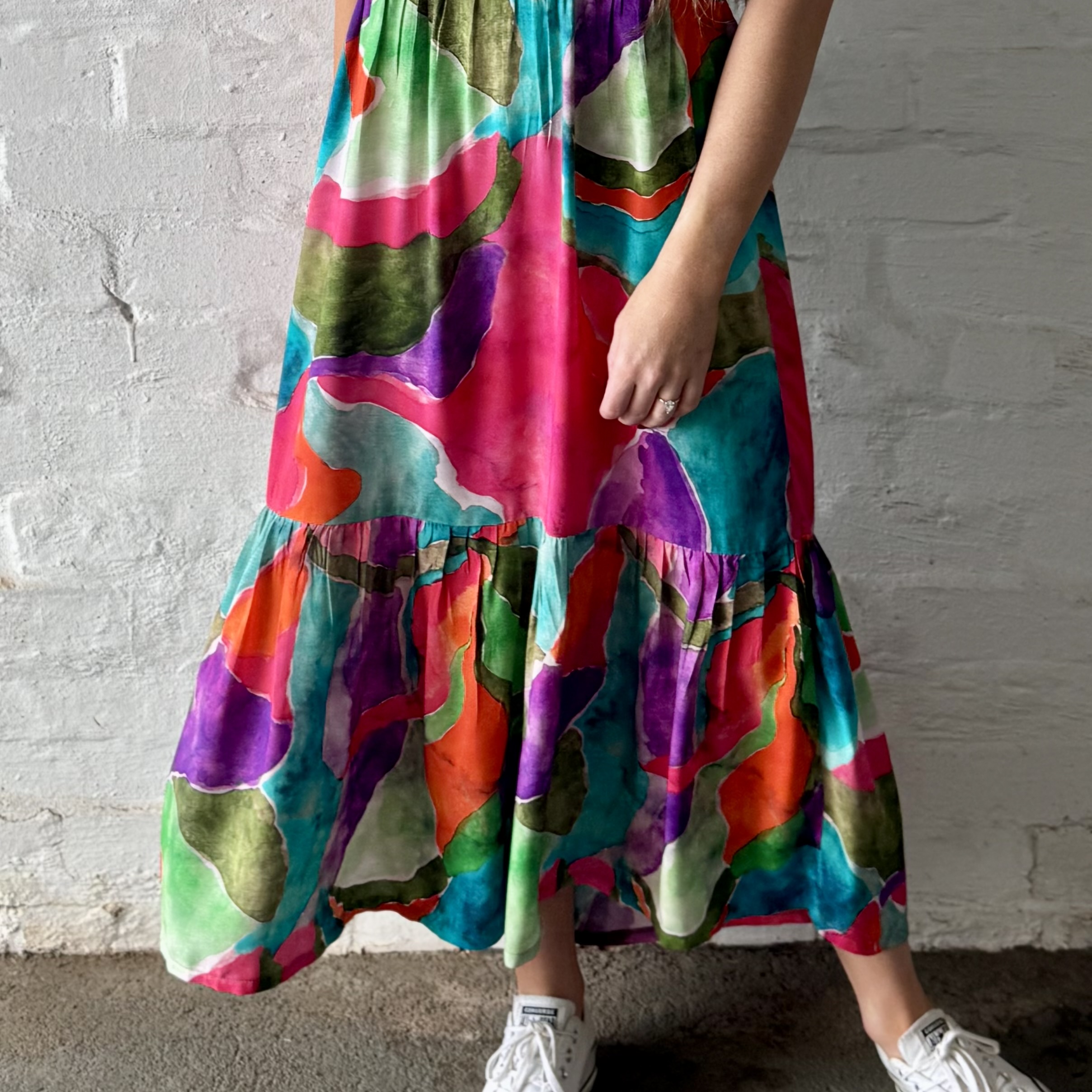 Gabriella Maxi Tiered Dress - Image 3
