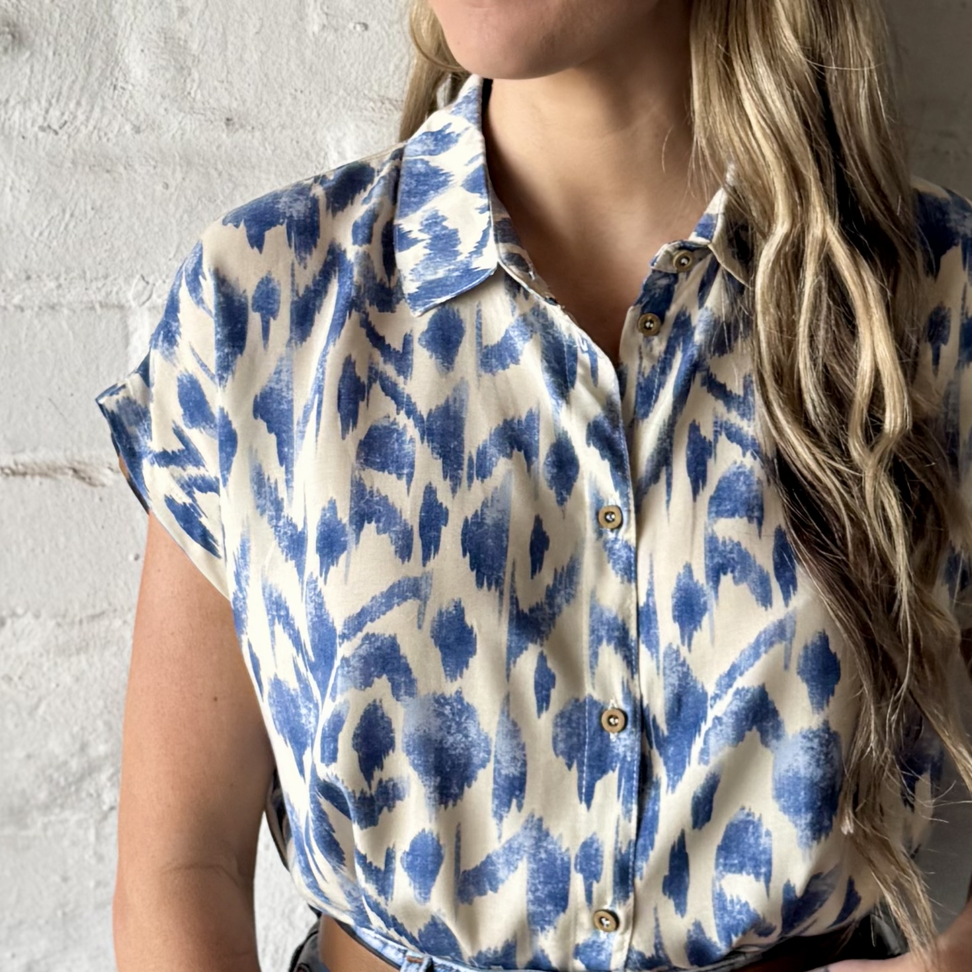 Peyton Cap Sleeve Top - Image 2