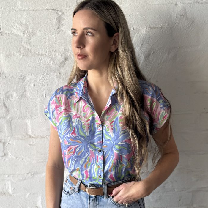 Lainey Cap Sleeve Top