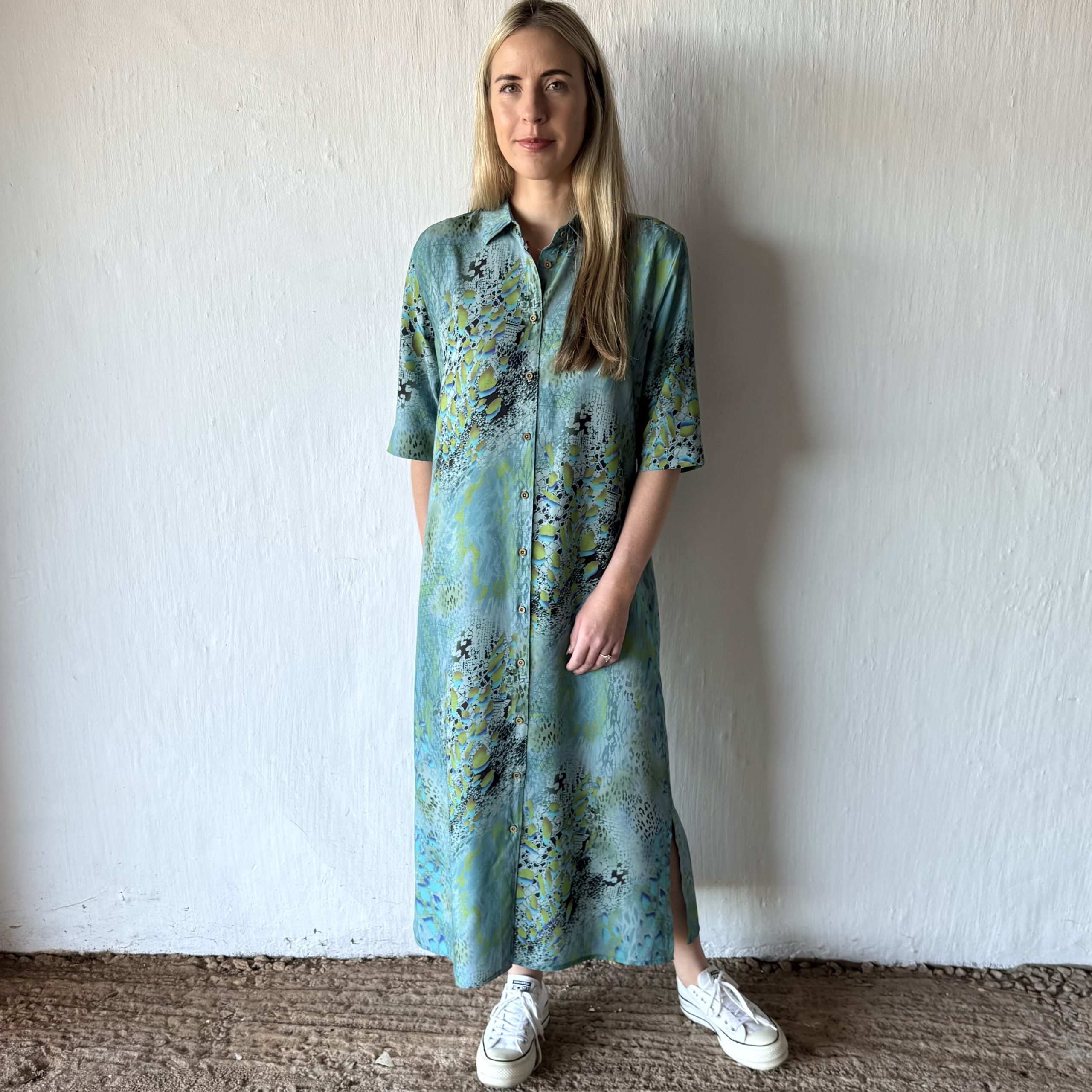 Leona Shirt Dress (Longer Length)