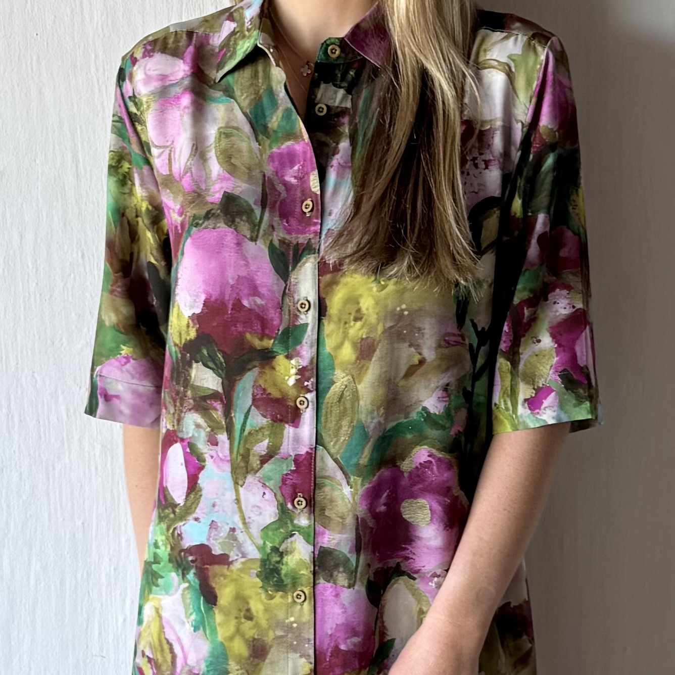 Ava Shirt Dress (Longer Length) - Image 2