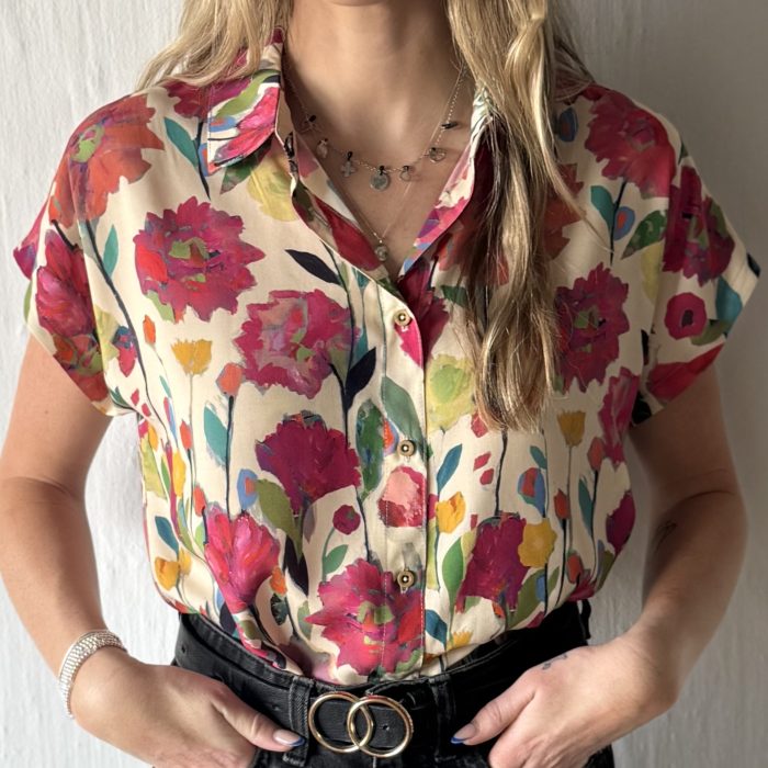 Lucy Cap Sleeve Top