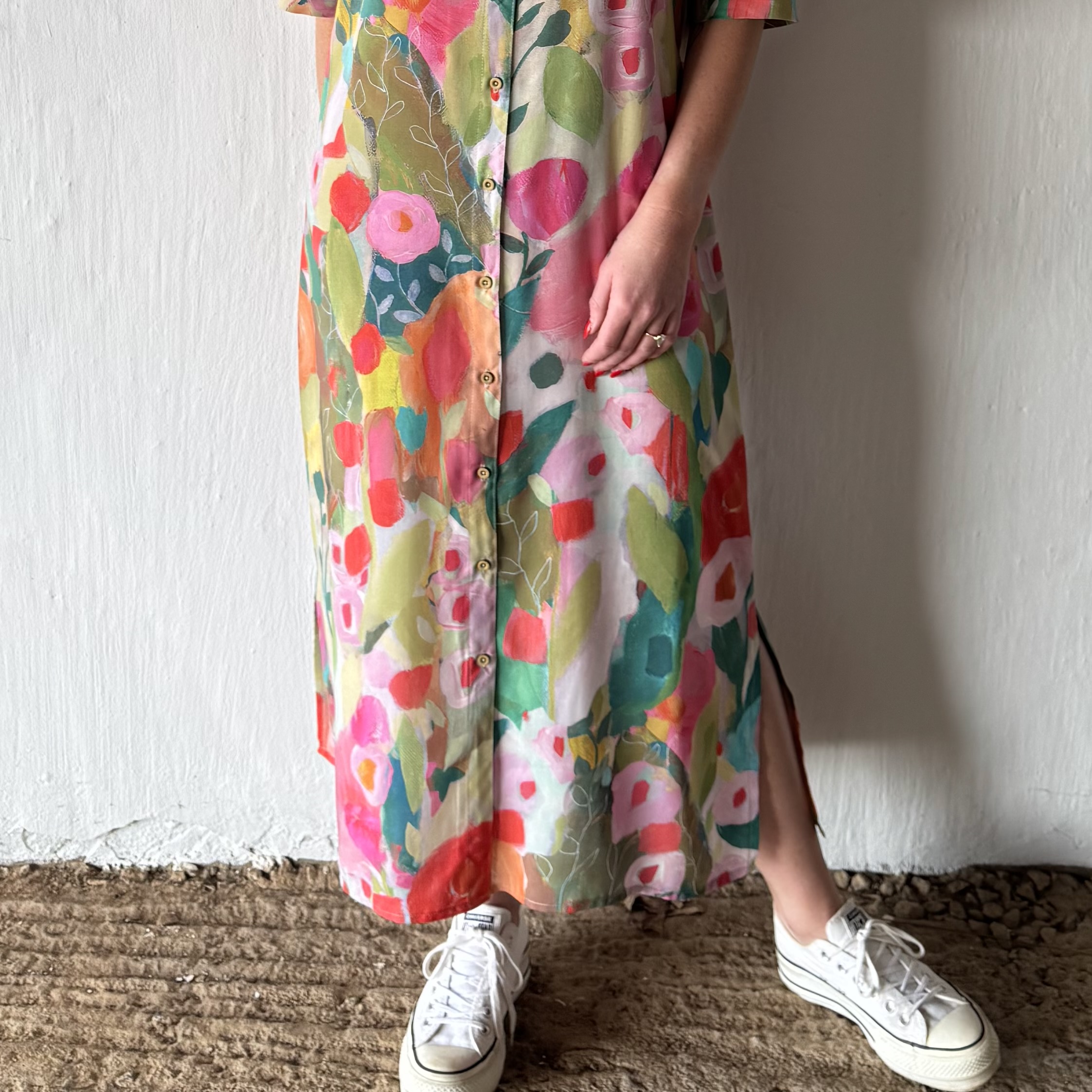 Louisa Shirt Dress (Longer Length) - Image 3