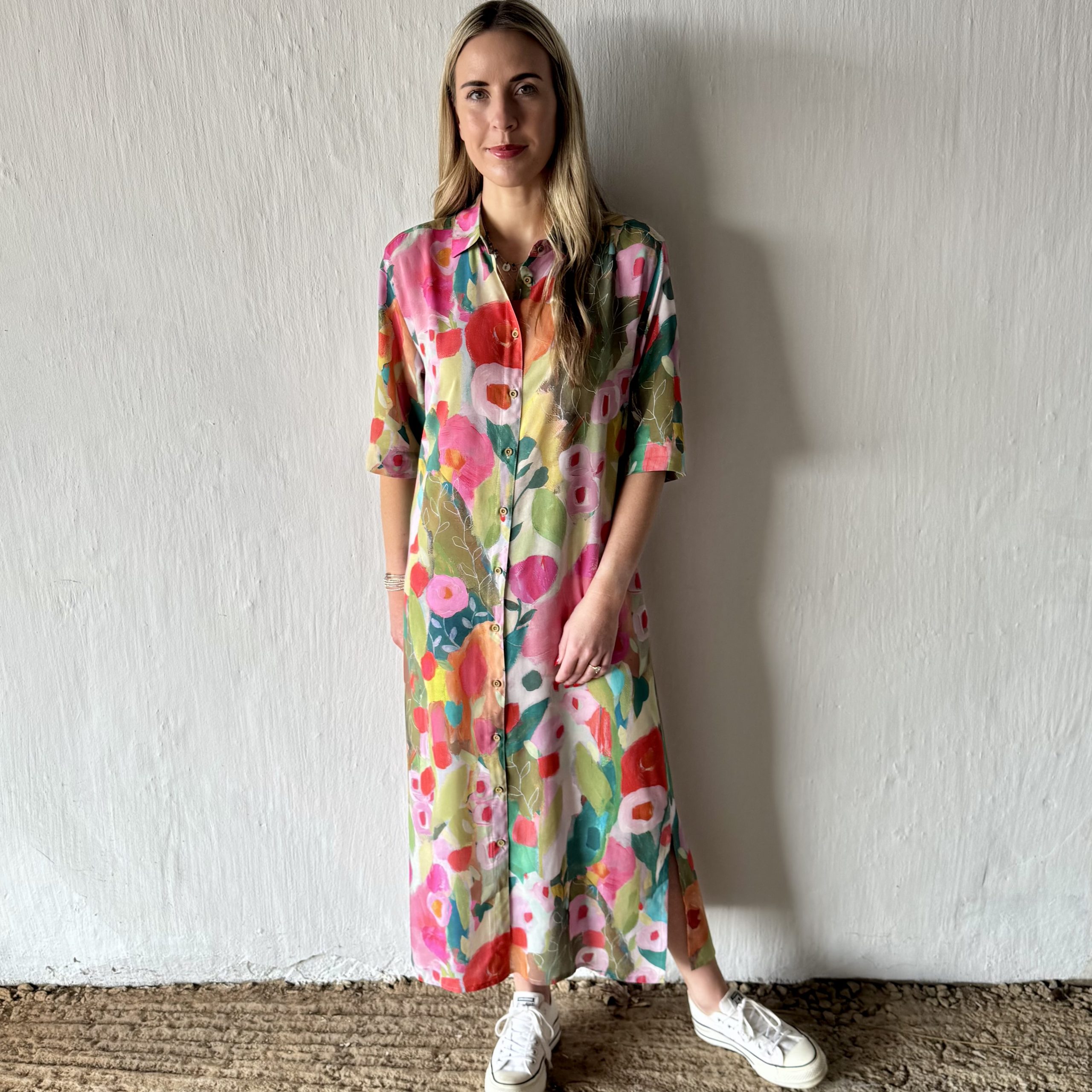 Louisa Shirt Dress (Longer Length)