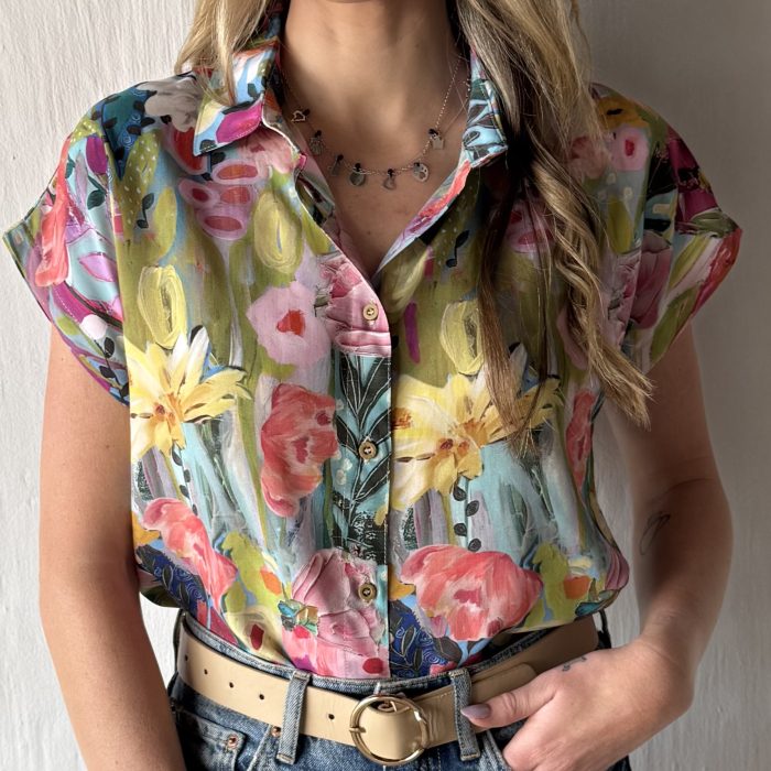 Bethany Cap Sleeve Top