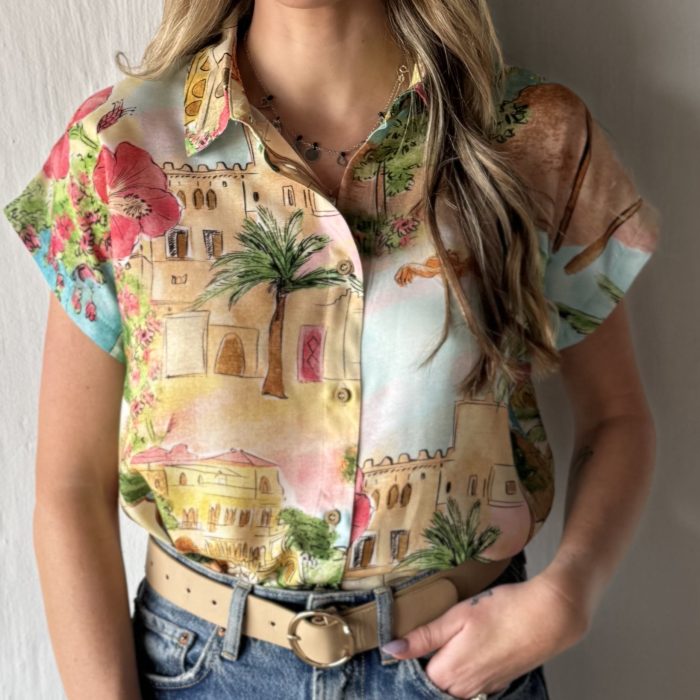 Marley Cap Sleeve Top