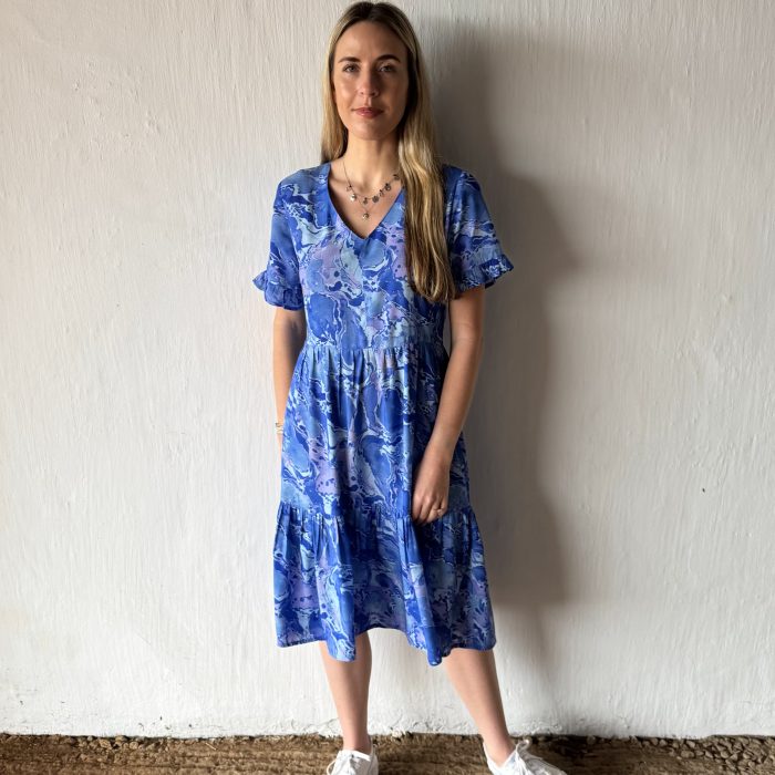 Dana V-Neck Tiered Dress